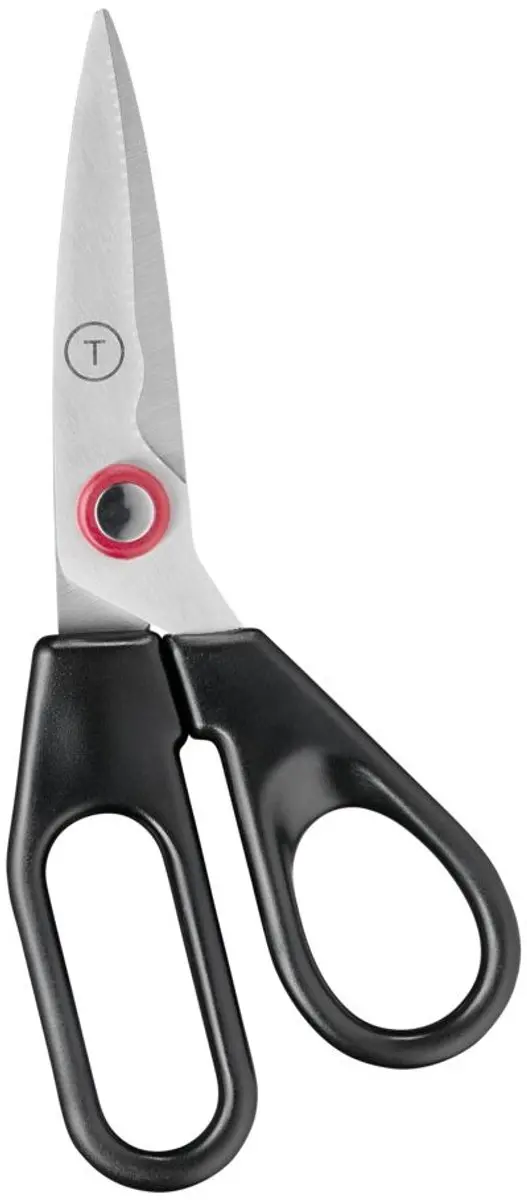 Tefal Ingenio Plus Keukenschaar - Zwart/Zilver/Rood - afbeelding 2 van 6