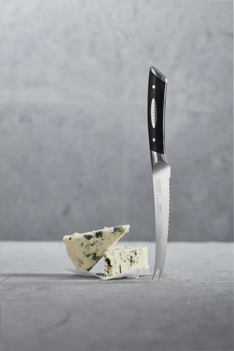 Scanpan Classic Kaasmes 14cm - Zwart/RVS