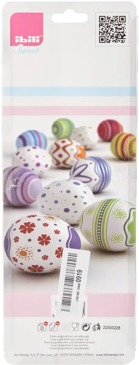 Ibili Paaseivormen Set 3 Stuks - 6/7/8 cm