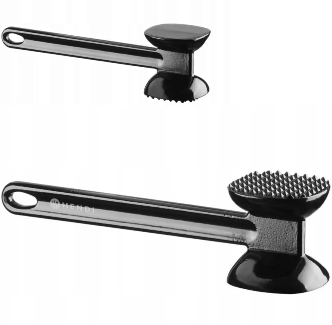 HENDI 513118 Dubbelzijdige Vleeshamer - 255mm - Zwart
