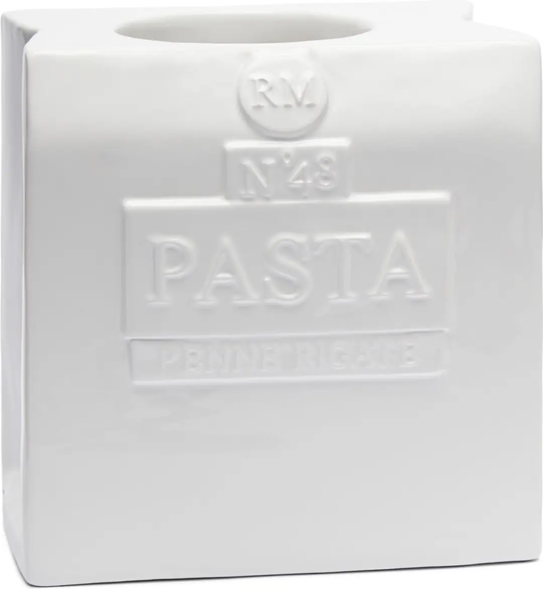 Riviera Maison Voorraadpot Pasta Wit - Porselein