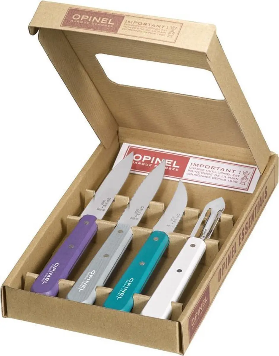 Opinel ArtDeco Keukenset 4-delig