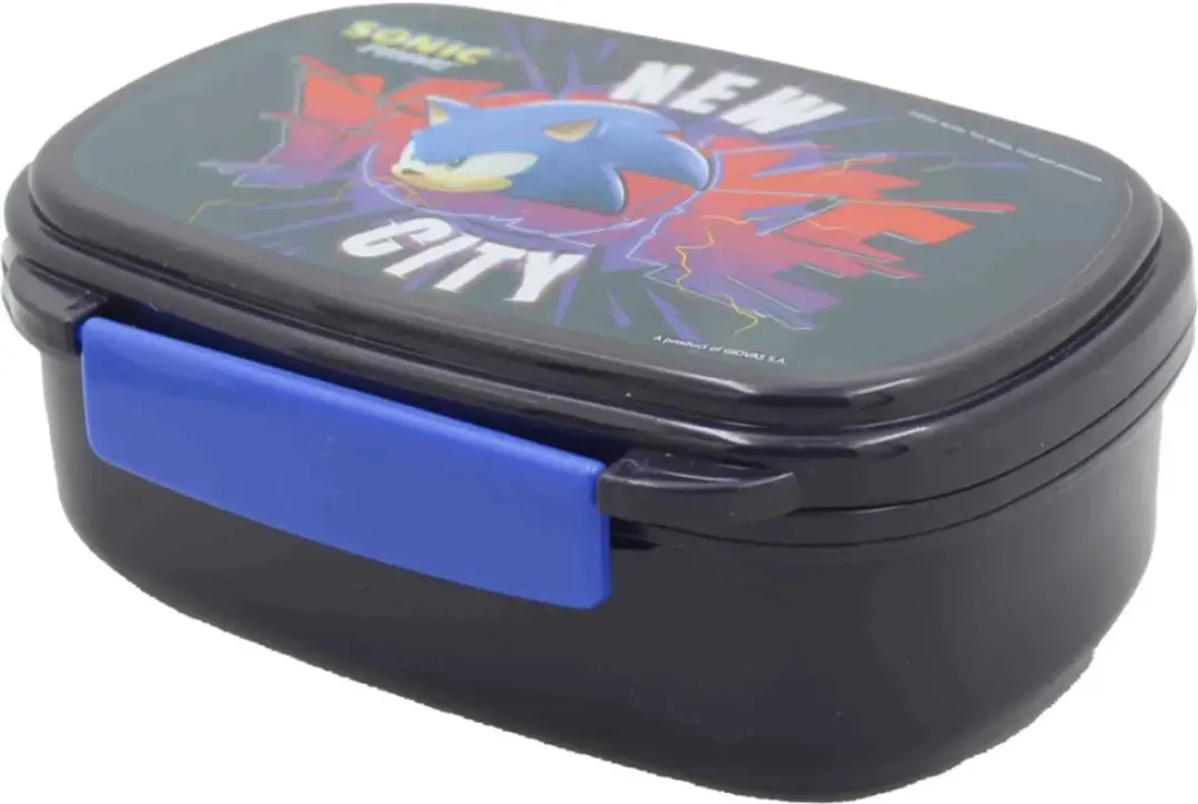 Sonic the Hedgehog Sandwichdoos met Bestekset - 0,45L - 5-delig - Multi