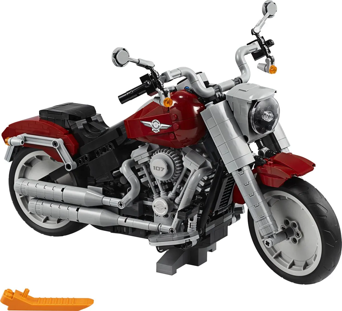 LEGO Creator Expert Harley-Davidson Fat Boy 10269 - 1023 Stenen - Zwart