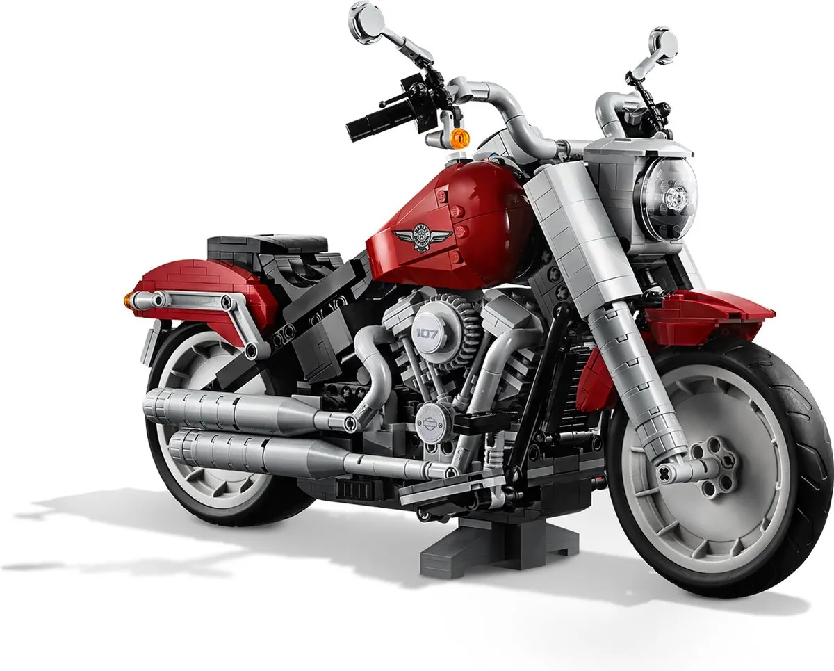 LEGO Creator Expert Harley-Davidson Fat Boy 10269 - 1023 Stenen - Zwart