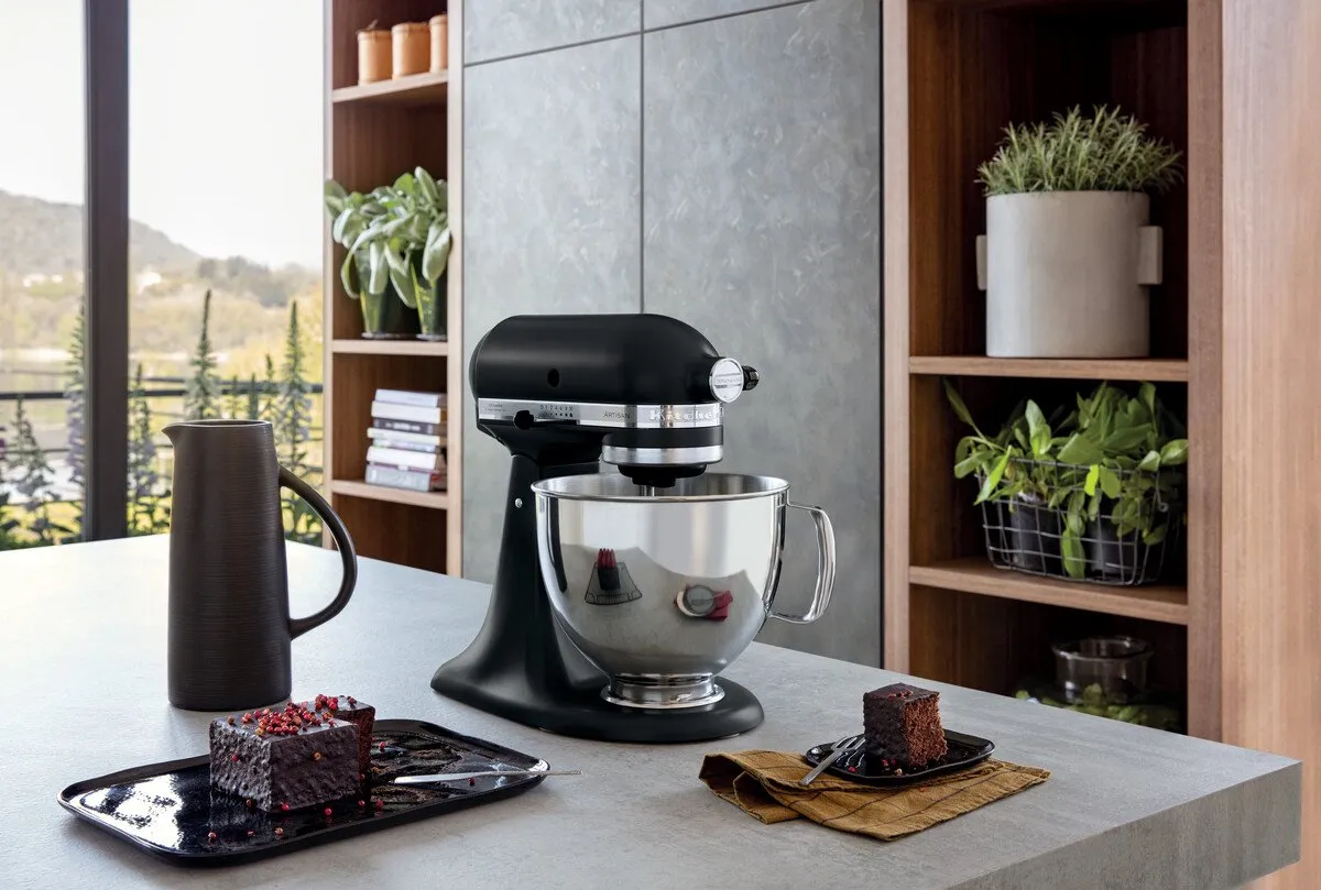 KitchenAid Artisan 5KSM125EBM Keukenmachine 4,8L - Mat zwart