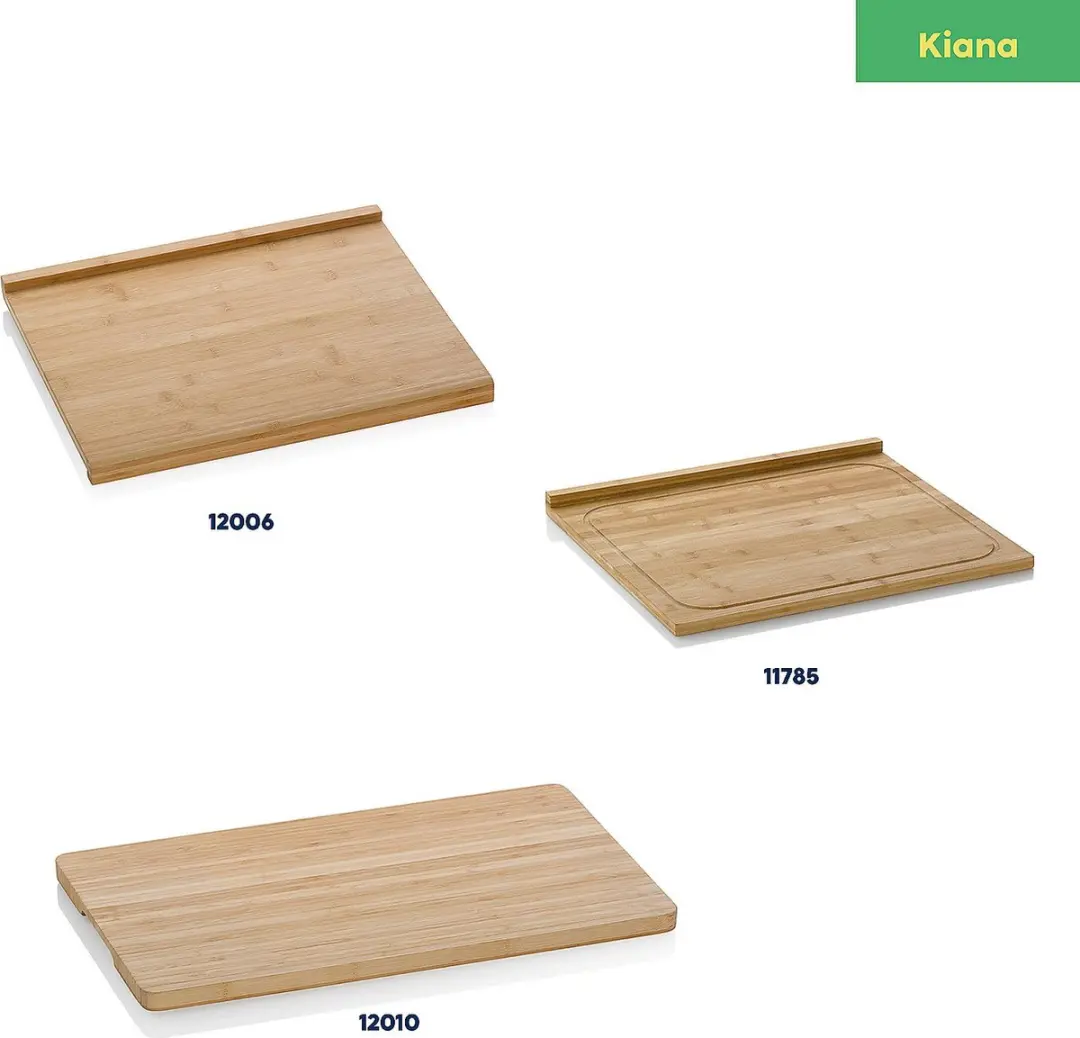 Kela Kiana Bamboe Snijplank 45x27cm - Bruin