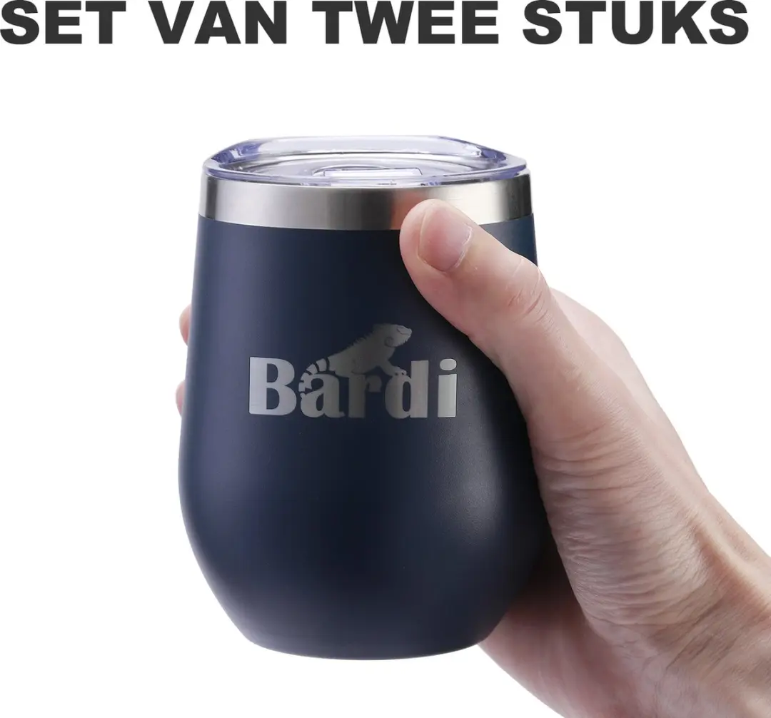 Bardi BA74327 Thermosbeker - 360ml - Blauw - afbeelding 6 van 6