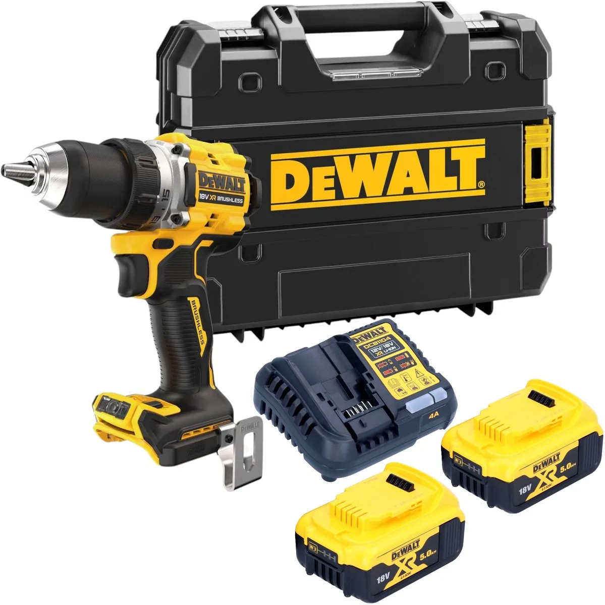 DeWalt DCD800P2T-QW Accuboormachine 18V 90Nm