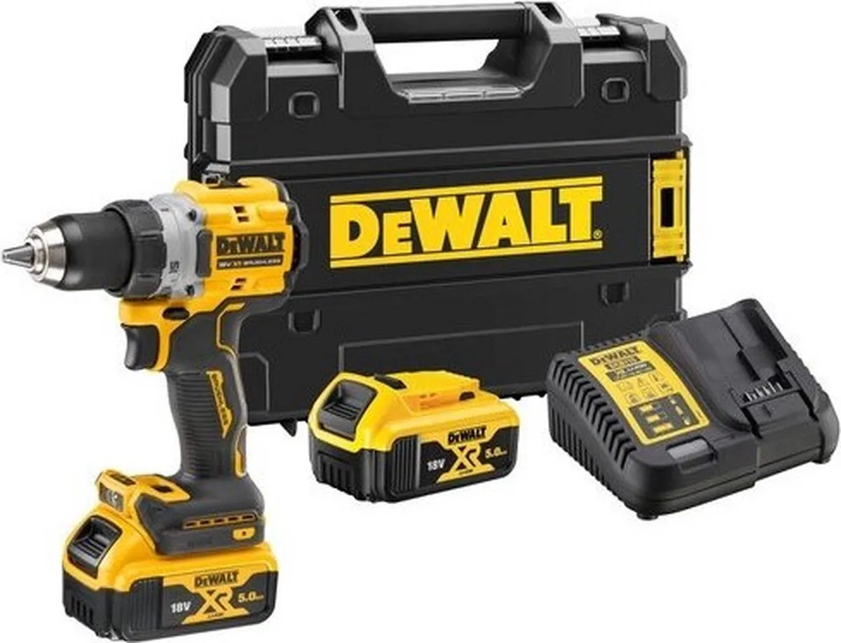 DeWalt DCD800P2T-QW Accuboormachine 18V 90Nm - 2x5.0Ah