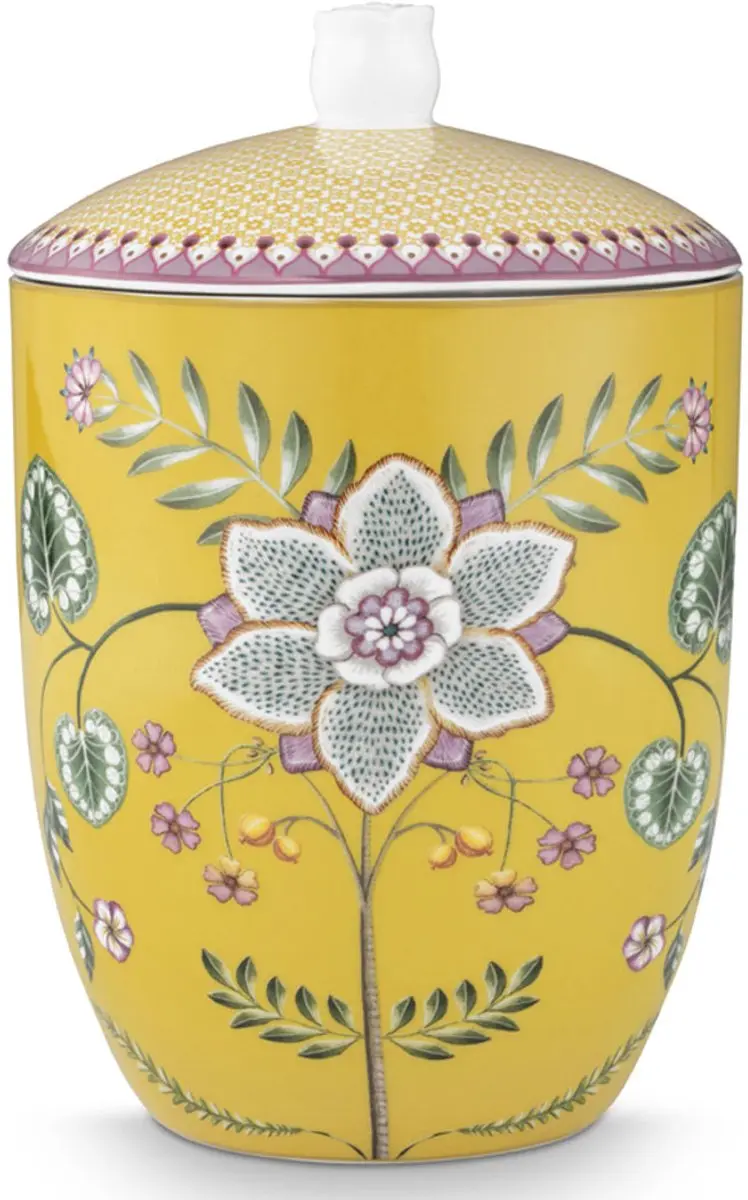 Pip Studio Storage Jar Lily&Lotus 1500ml
