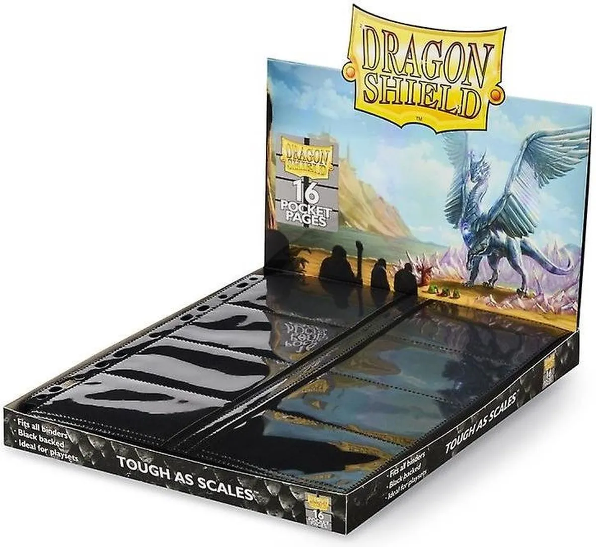 Asmodee DS 16-Pocket Pages Clear Center Loader