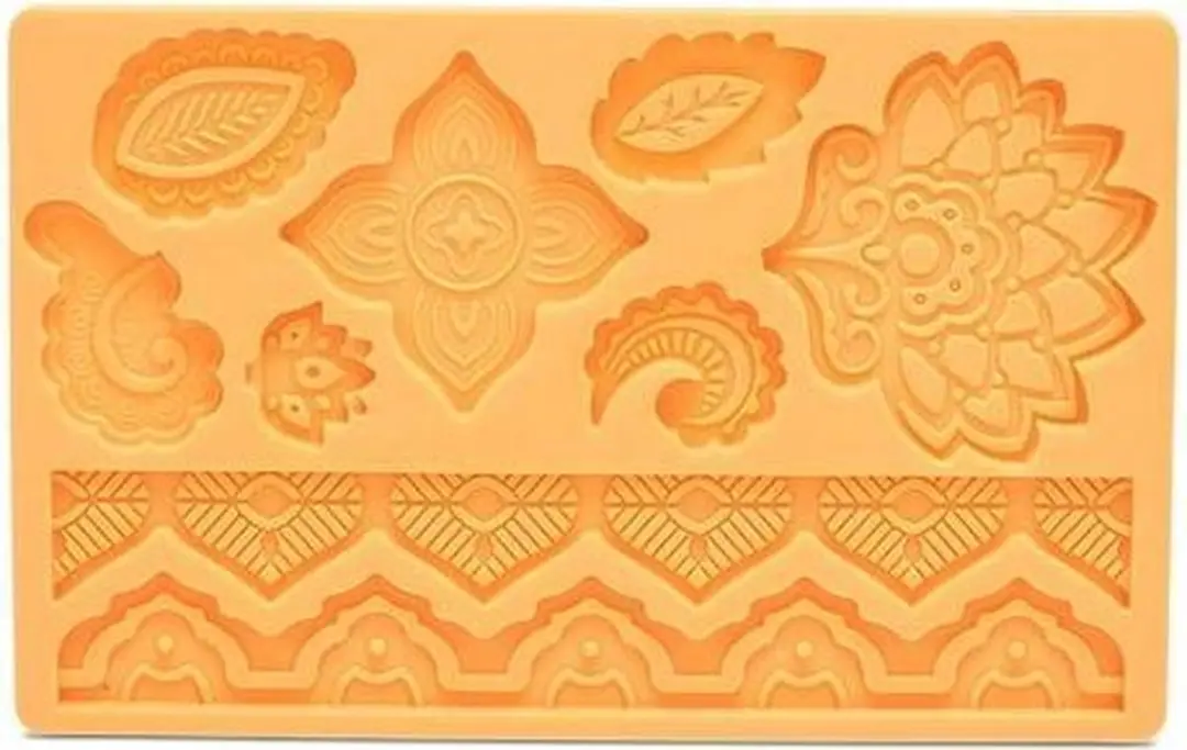 Patisse Siliconen Fondantvorm Oranje 20x12cm