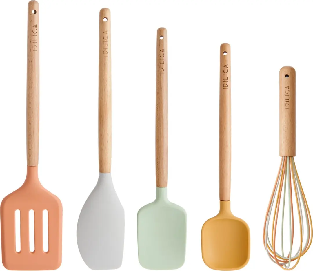 KitchenCraft Idilica Siliconen Gereedschapsset
