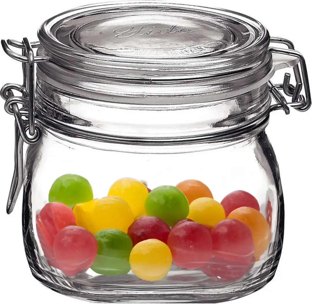 Bormioli Rocco Voorraadpot 6x - 500ml - 10x10cm - Transparant