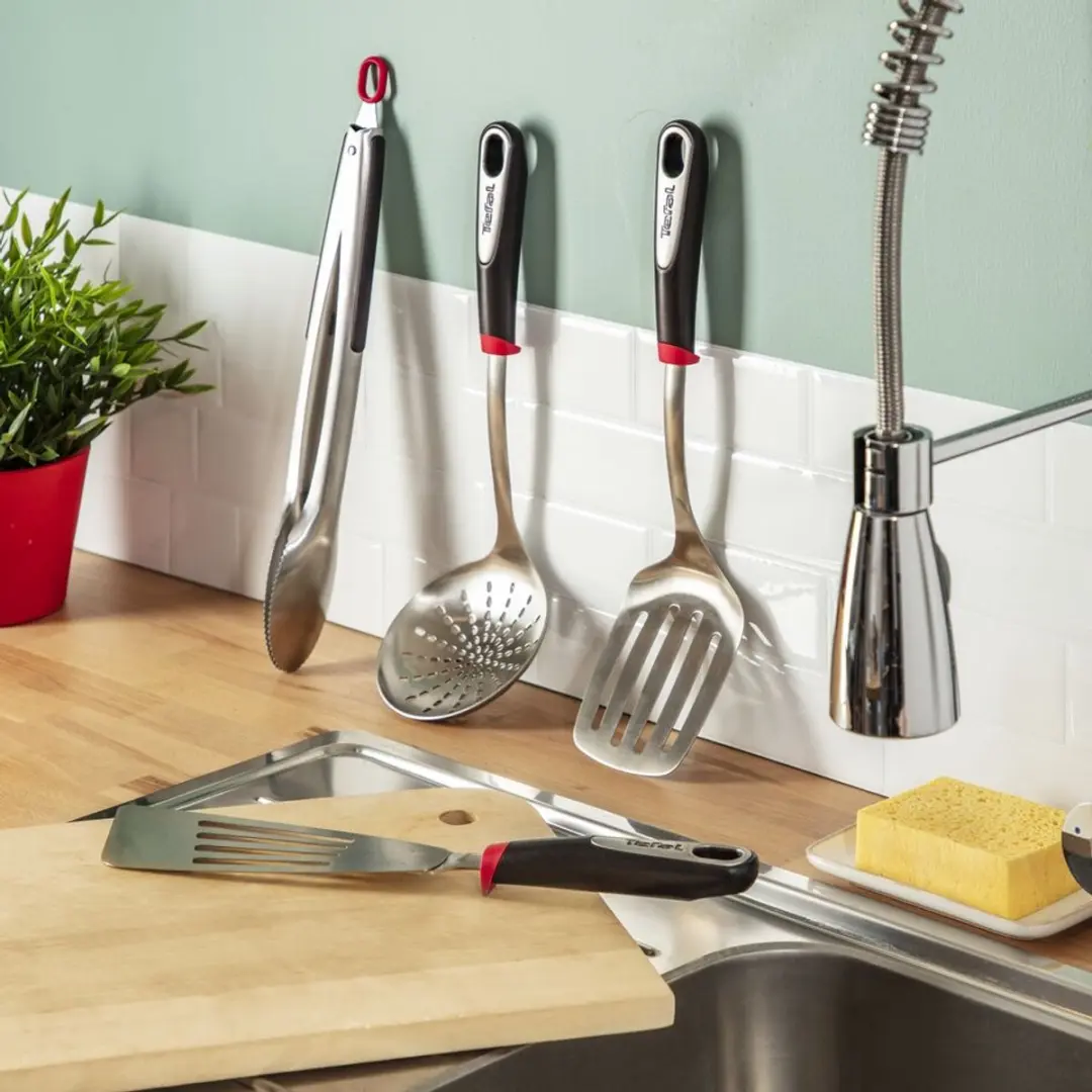 Tefal Ingenio Spatel RVS - Zwart - afbeelding 3 van 6