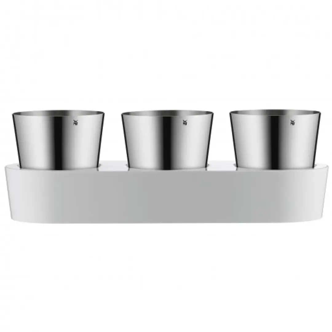 WMF Gourmet Kruidentuin Kruidenpot 3-delig - RVS - Wit
