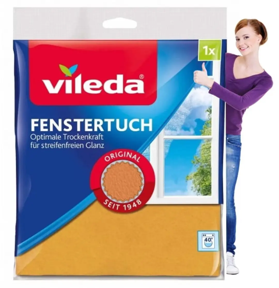 Vileda Plus Ramen Reinigingsdoek - 30% Meer Microvezel - afbeelding 6 van 6