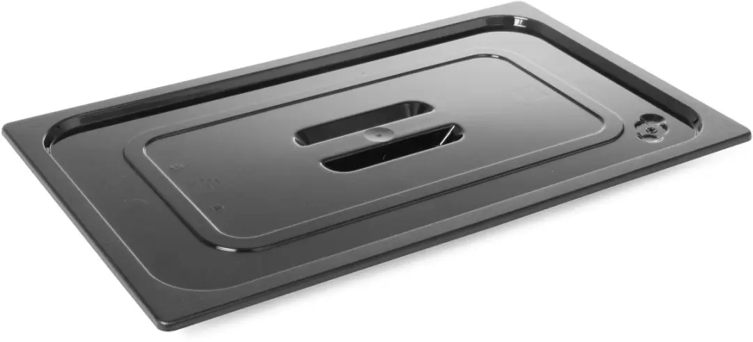 HENDI Deksel GN 530x325mm - Zwart Polycarbonaat