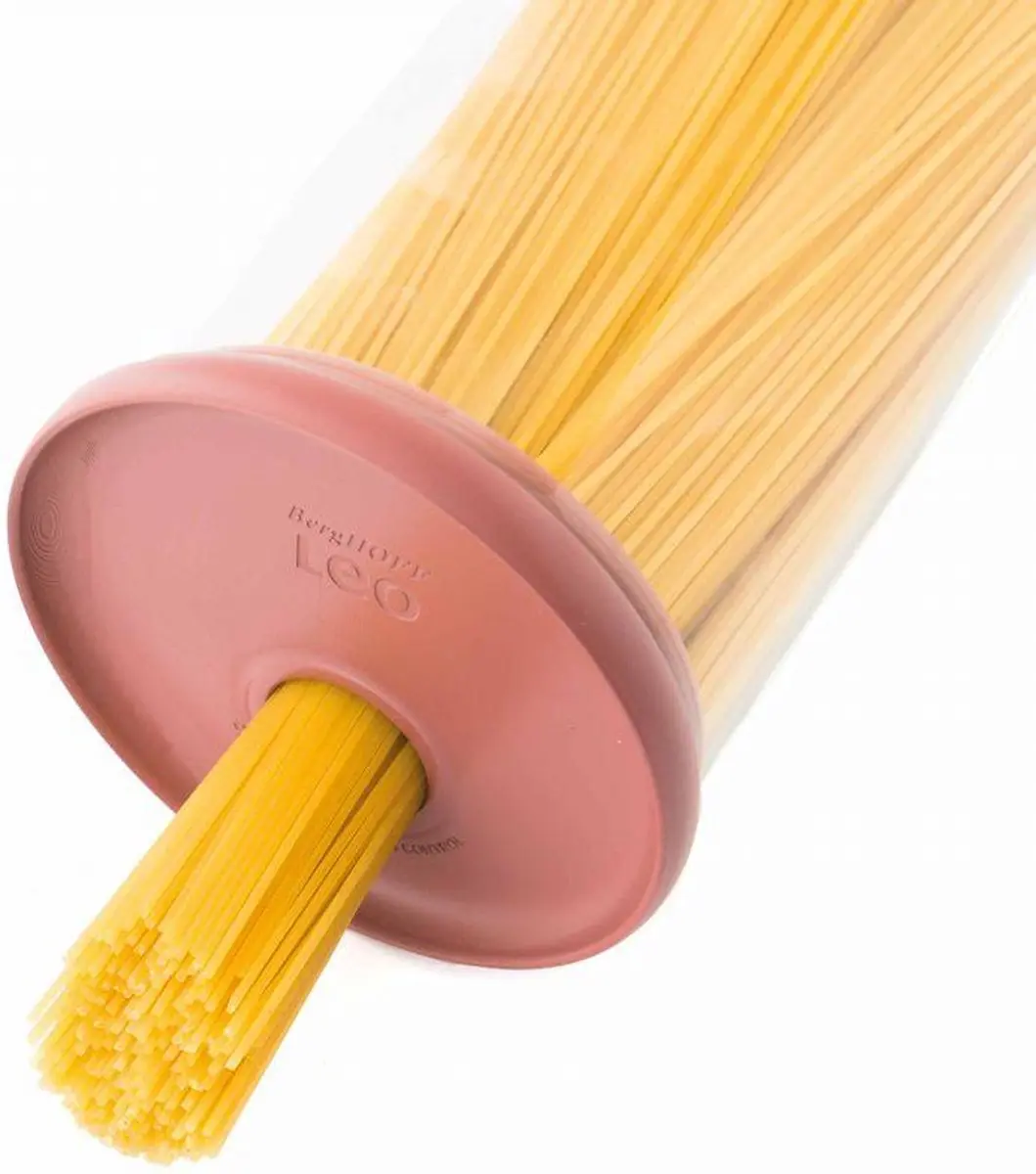 BergHOFF LEO Glazen Voorraadbus 1.9L - Roze