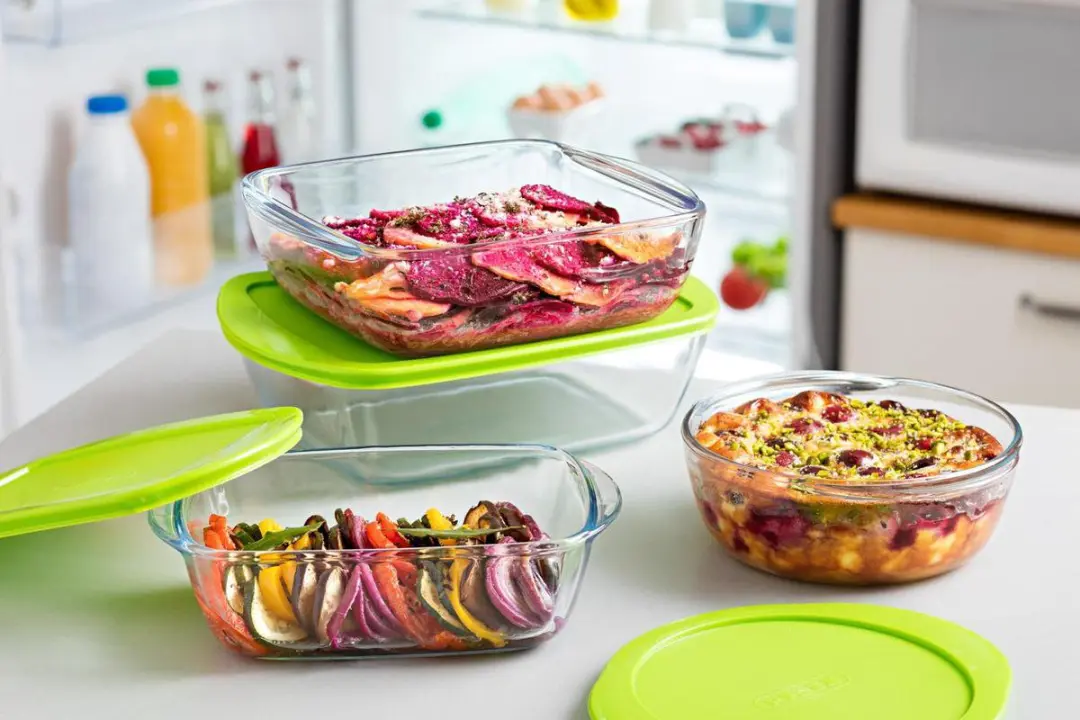 PYREX Cook & Store Vierkant 2,2L - Glas Transparant