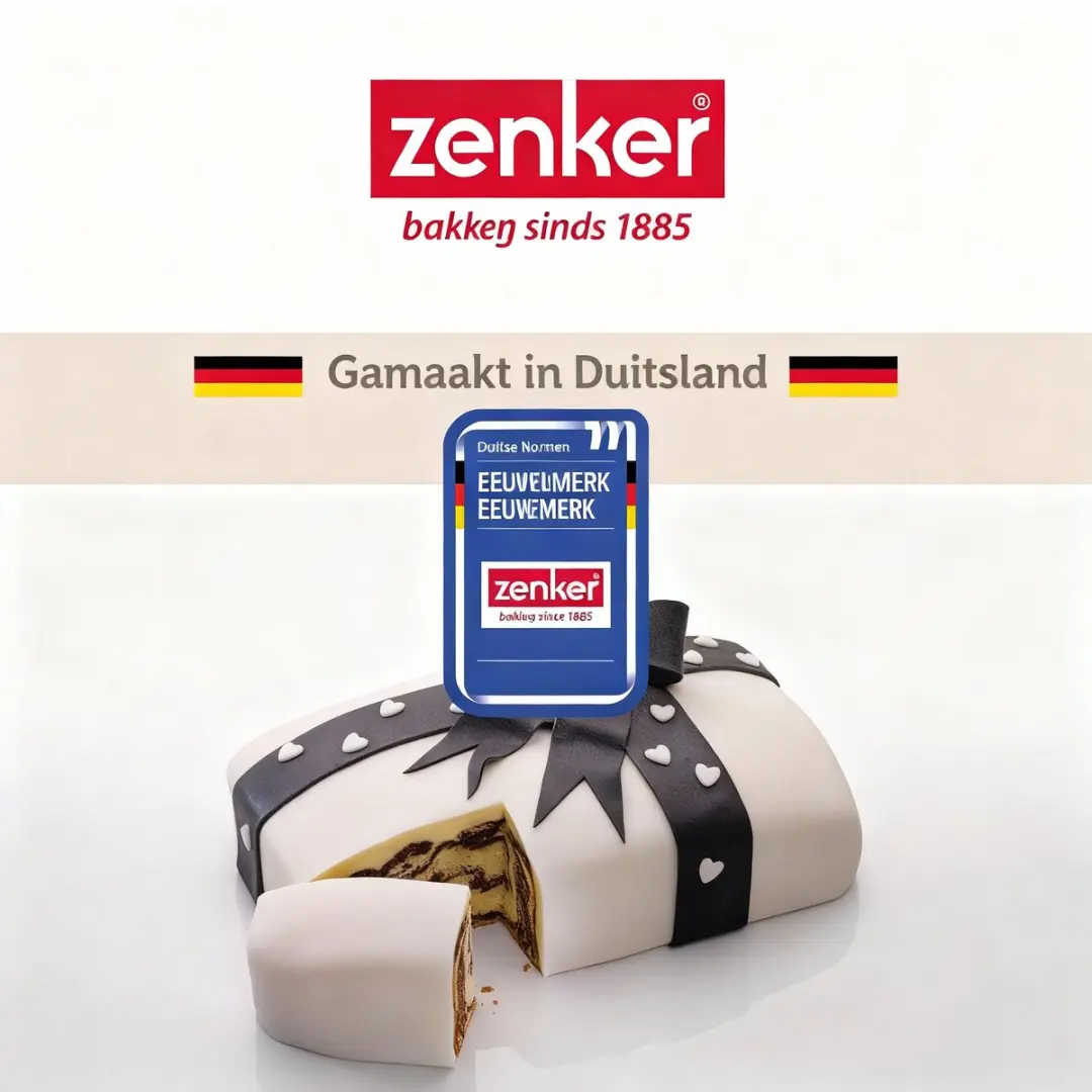 Zenker Springvorm 27cm - Crème/Zwart