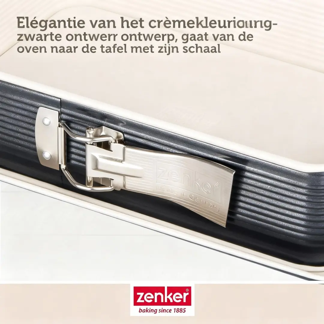Zenker Springvorm 27cm - Crème/Zwart