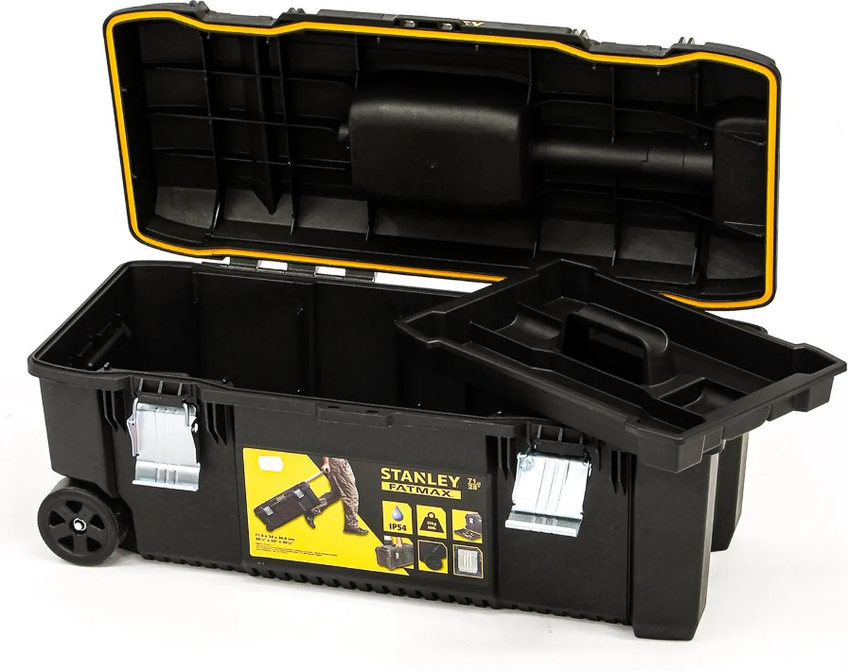 Stanley FatMax FMST1-75761 Gereedschapswagen 28" - met wielen & telescopische handgreep