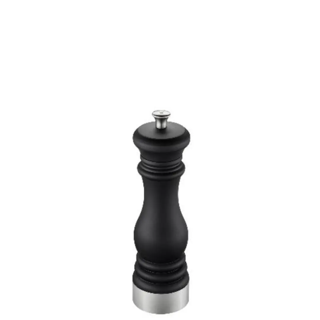 GEFU Flavio Peper- of Zoutmolen 21cm - Keramisch - Mat Zwart