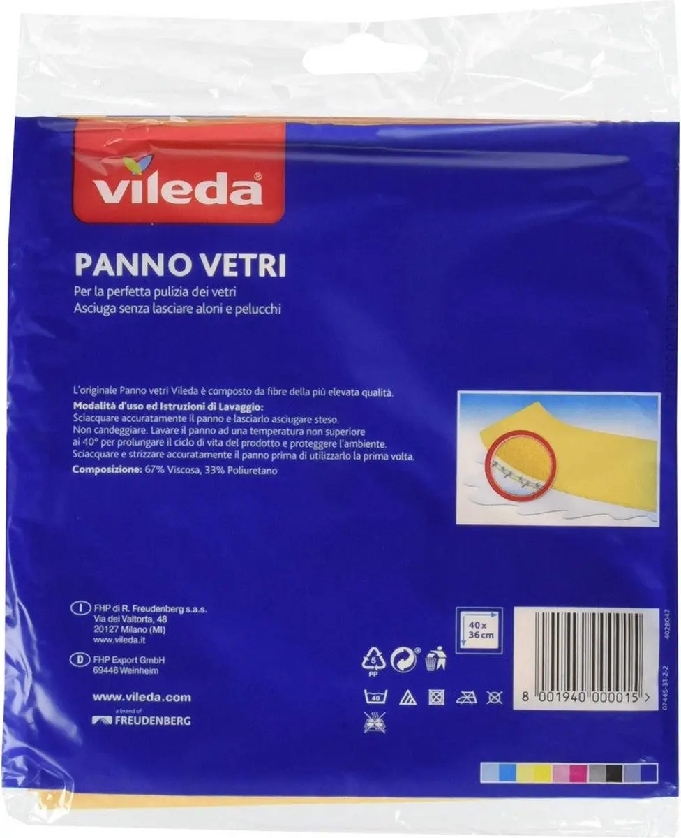 Vileda Microvezel Doek - Geel