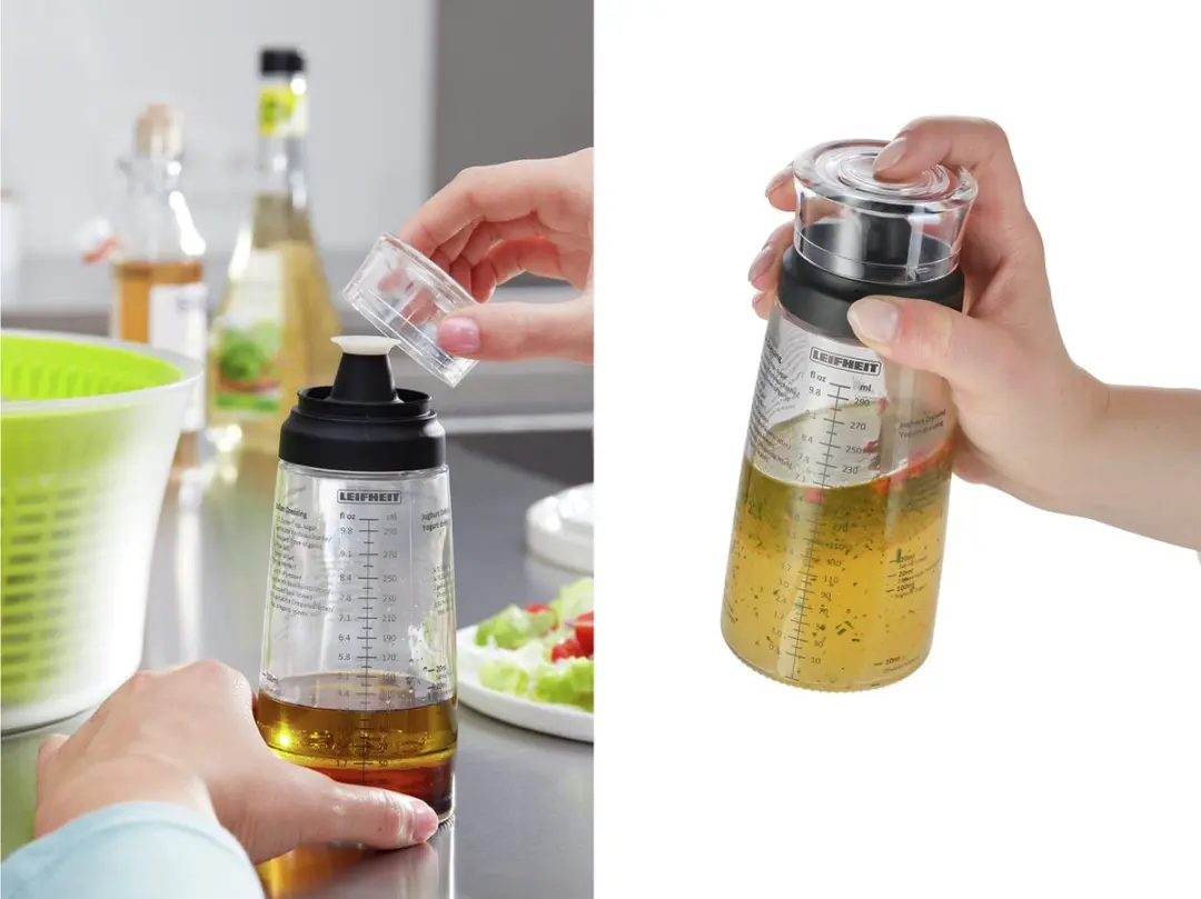 Leifheit ProLine Dressing-Shaker 300ml - Glas/Zwart