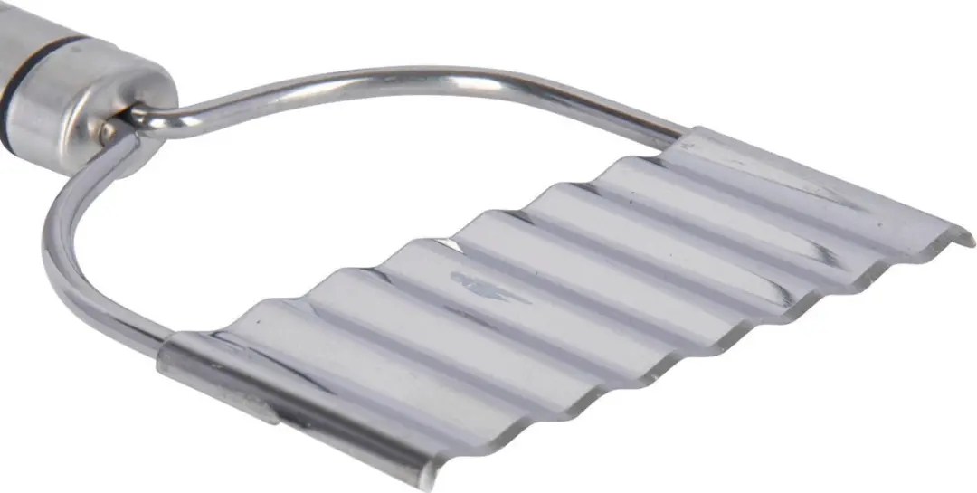 KitchenCraft RVS Golfmes/Garneermes - Zilver