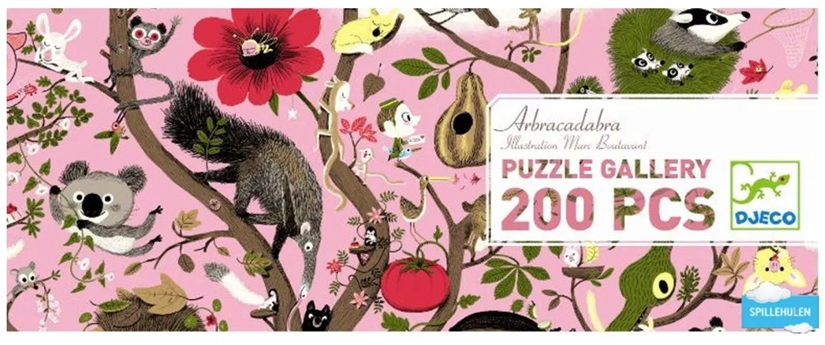 Djeco Abracadabra Puzzel 200 Stuks - DJ07602 Multicolor