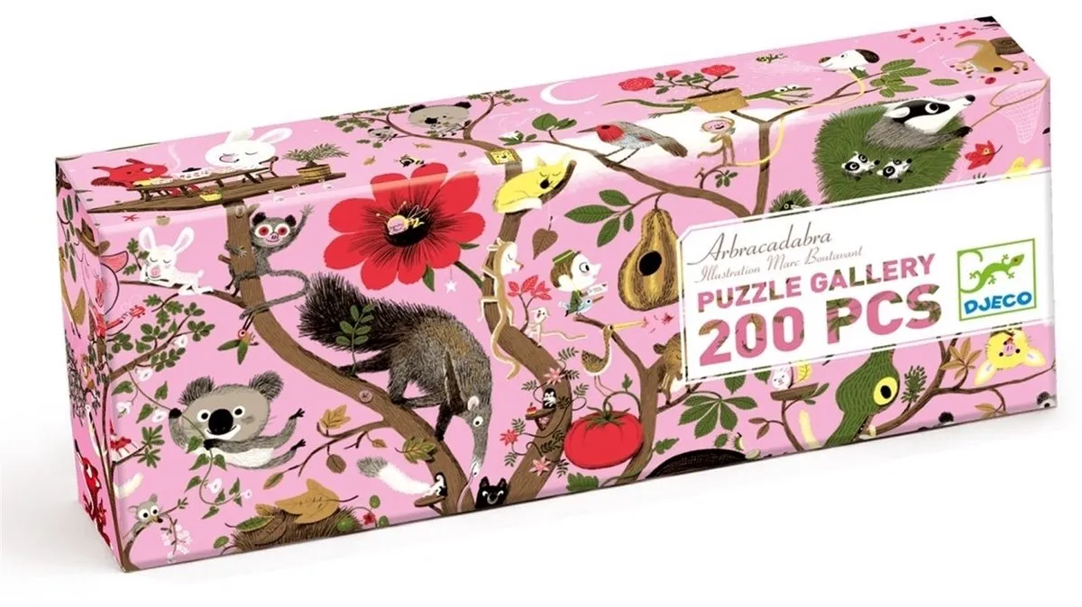 Djeco Abracadabra Puzzel 200 Stuks - DJ07602 Multicolor