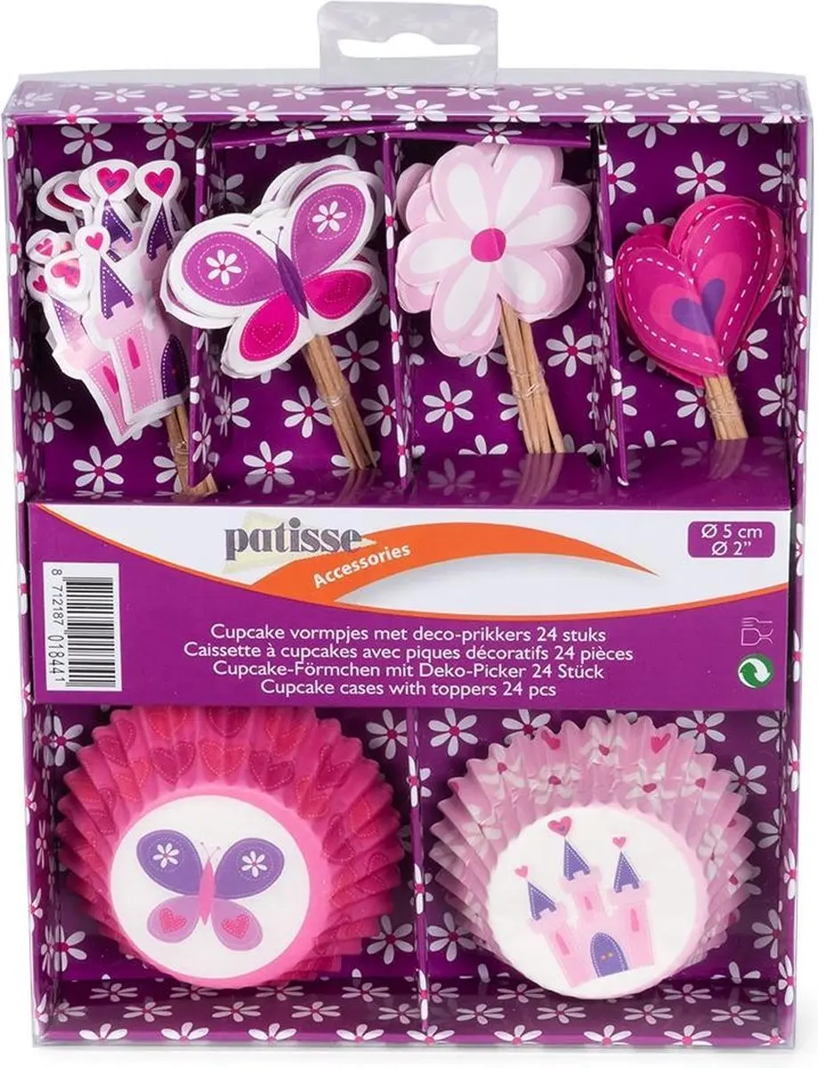 Patisse Cupcakevormen 5cm