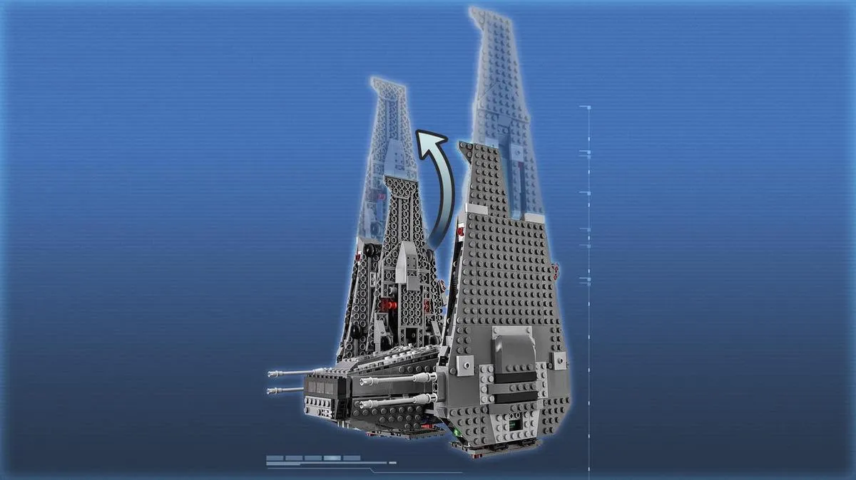 LEGO Star Wars Kylo Ren Command Shuttle 75104 - 1005 Stukken - afbeelding 6 van 6