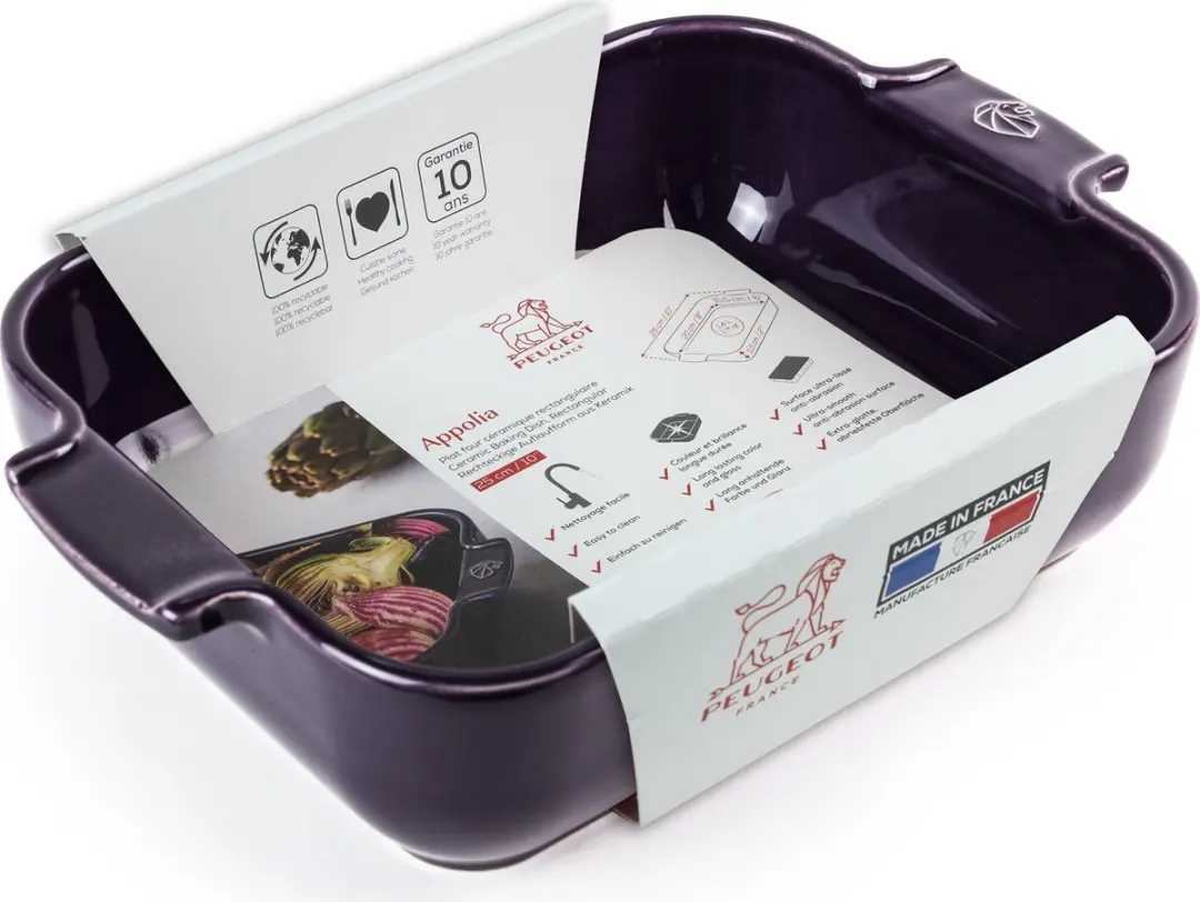 Peugeot Appolia Ovenschaal 25cm - Paars - 5.2L