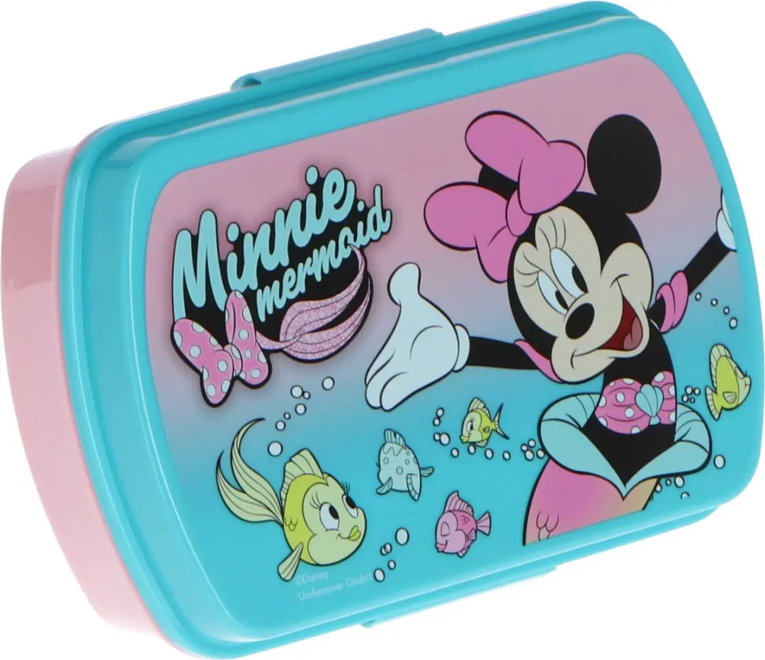 Disney Minnie Mouse Broodtrommel - Blauw 1.5L