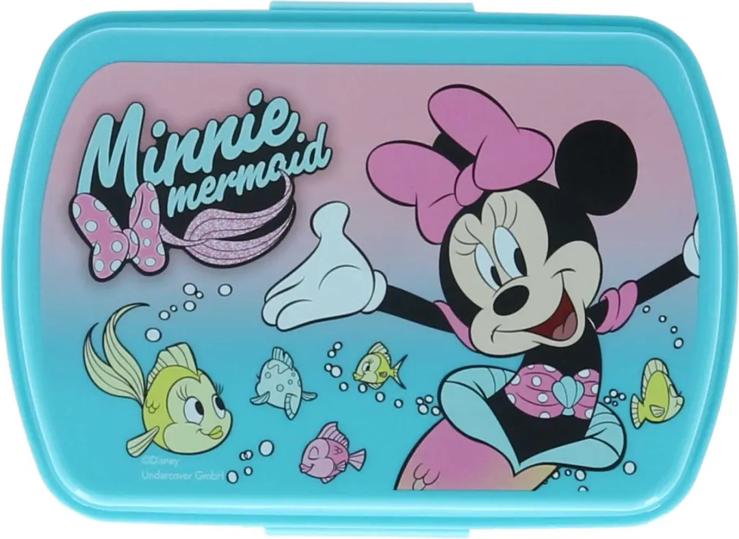 Disney Minnie Mouse Broodtrommel - Blauw 1.5L