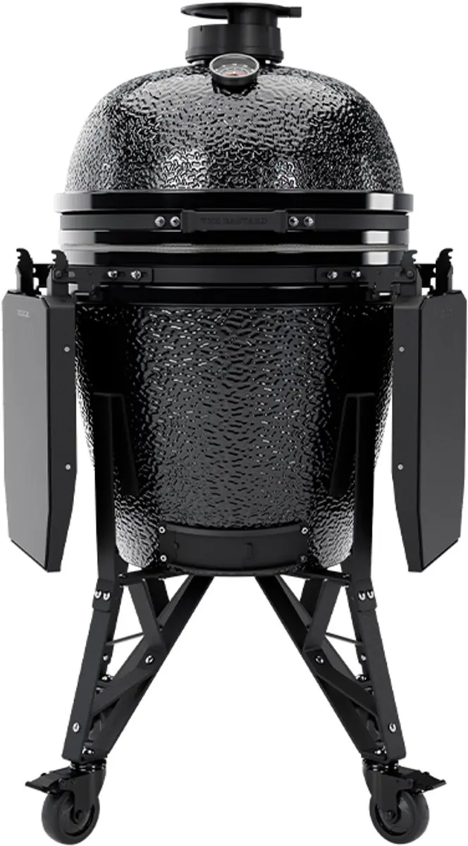 The Bastard Core Large Gloss Graphite Kamado BBQ