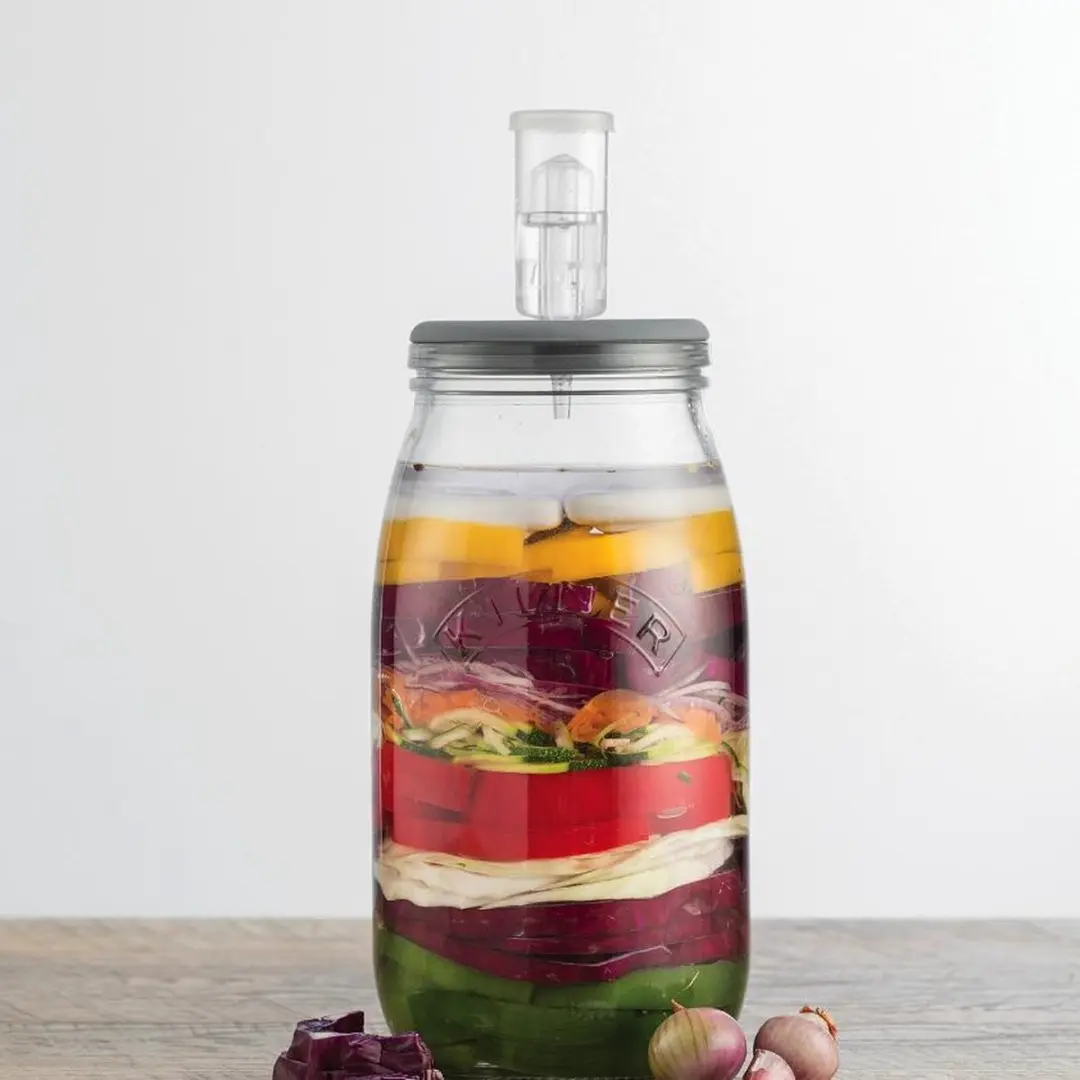 Kilner Fermenteerpot 3L - 10cm Ø - Transparant