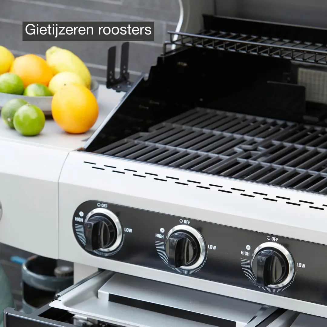 Barbecook Siesta 310 Black Edition Gas BBQ - 3 Branders - Zwart