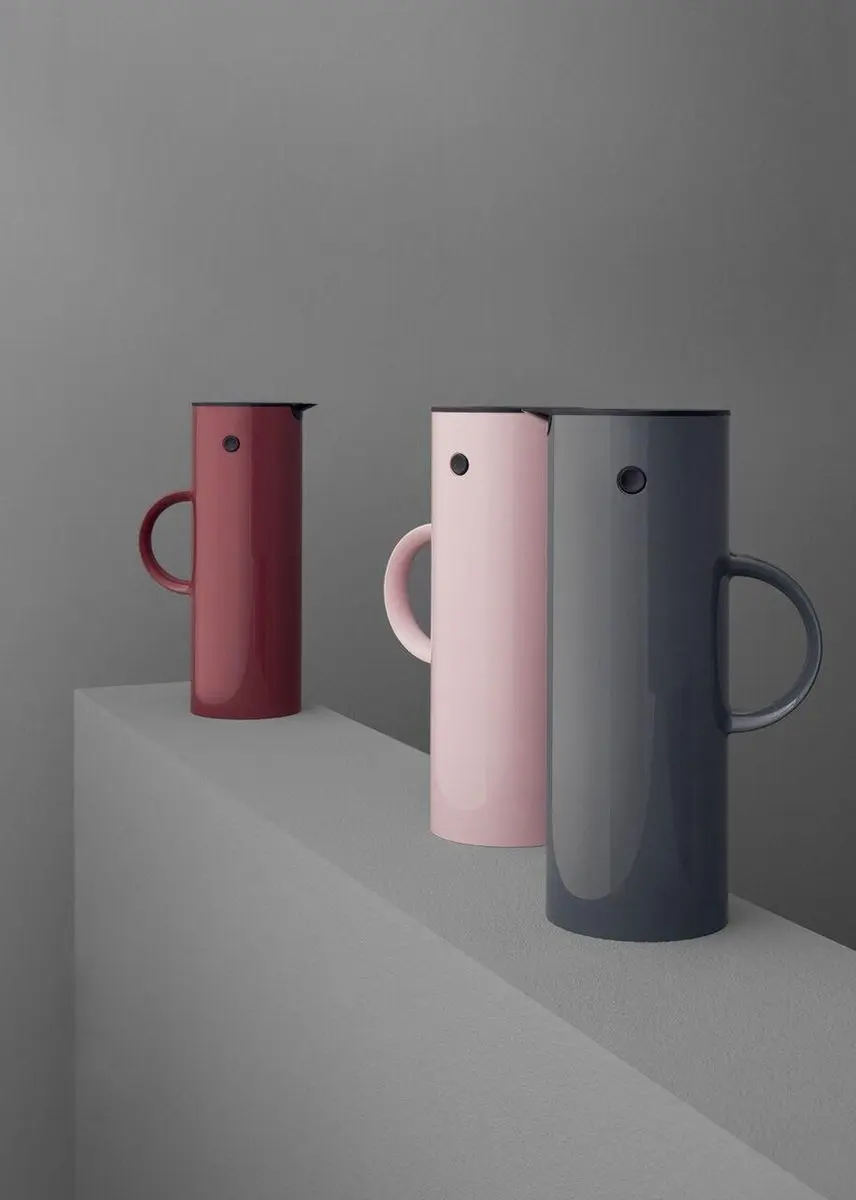 Stelton EM77 Thermoskan 1L - Grijs
