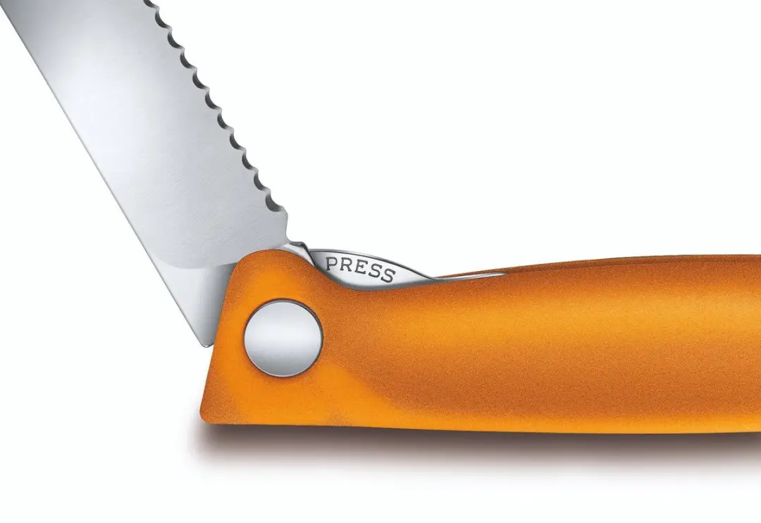 Victorinox Swiss Classic Tomatenmes inklapbaar 11cm - Kartel - Oranje