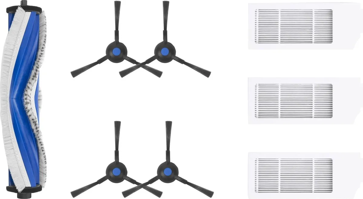 Ecovacs Deebot N20 Service Kit - 8 Stuks - Zwart