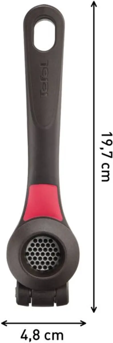 Tefal Ingenio Knoflookpers - Zwart & Rood - afbeelding 6 van 6