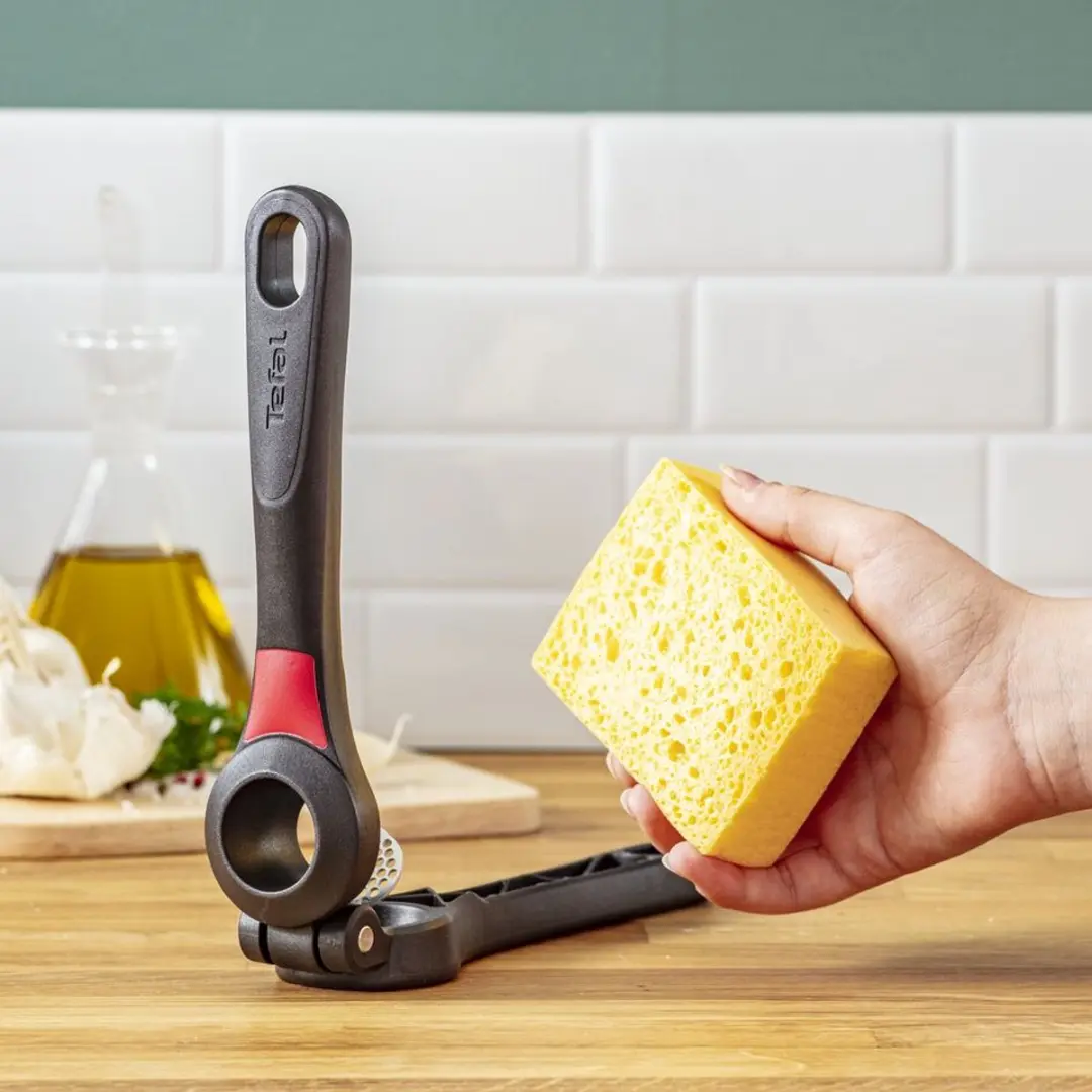 Tefal Ingenio Knoflookpers - Zwart & Rood