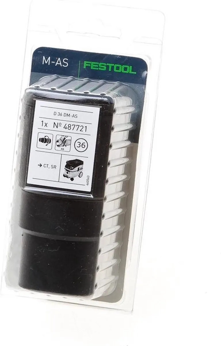 Festool D 36 DM AS/CT Aansluitbus 36mm - 5 Stuks