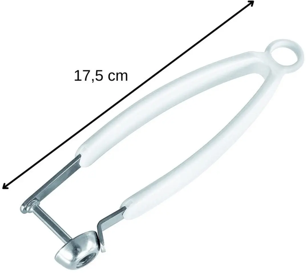 Fackelmann Kersenontpitter Basic - Wit/RVS
