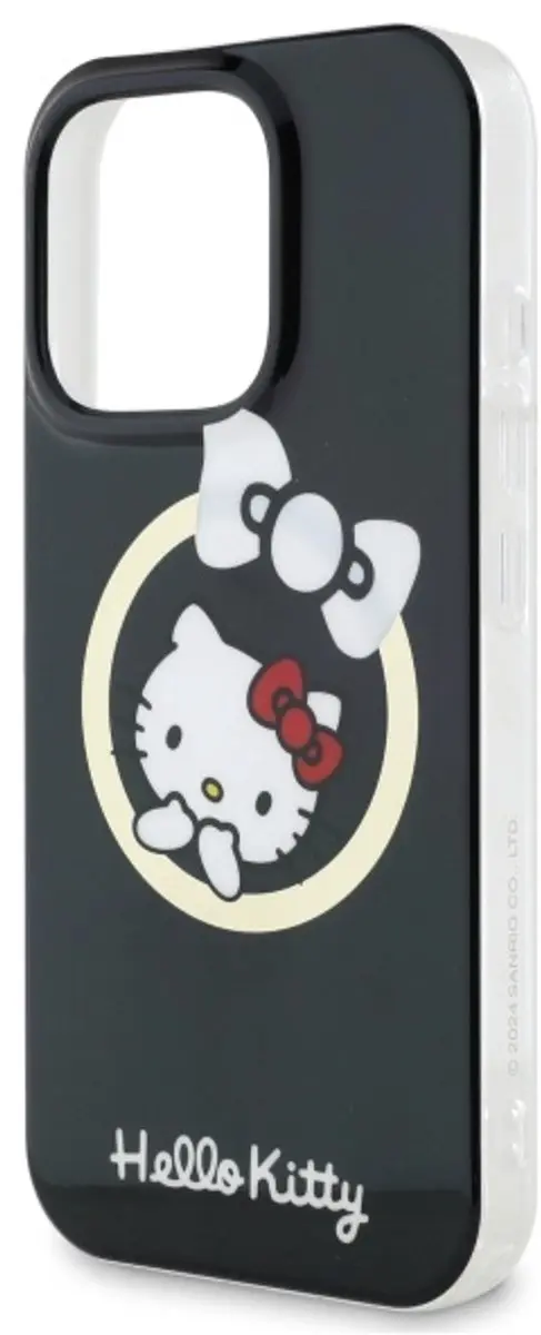 Hello Kitty MagSafe iPhone 16 Pro Max Hoes - Zwart